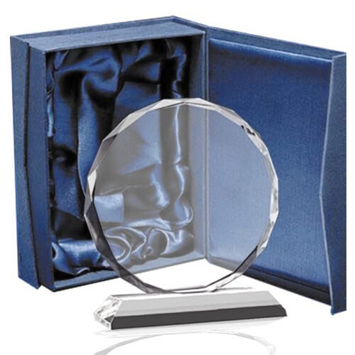 Galvano circular de cristal