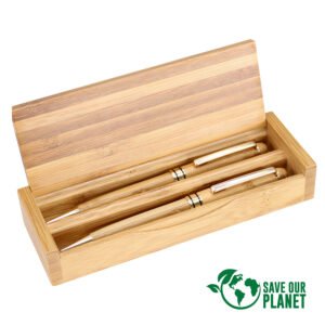 Set De Escritura De Bamboo