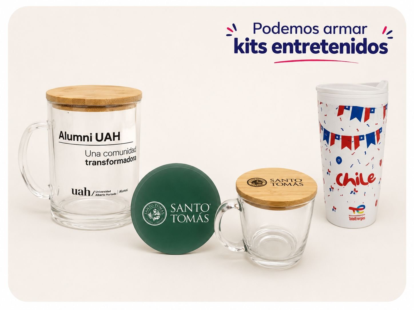 Una pausa con el sello de tu empresa